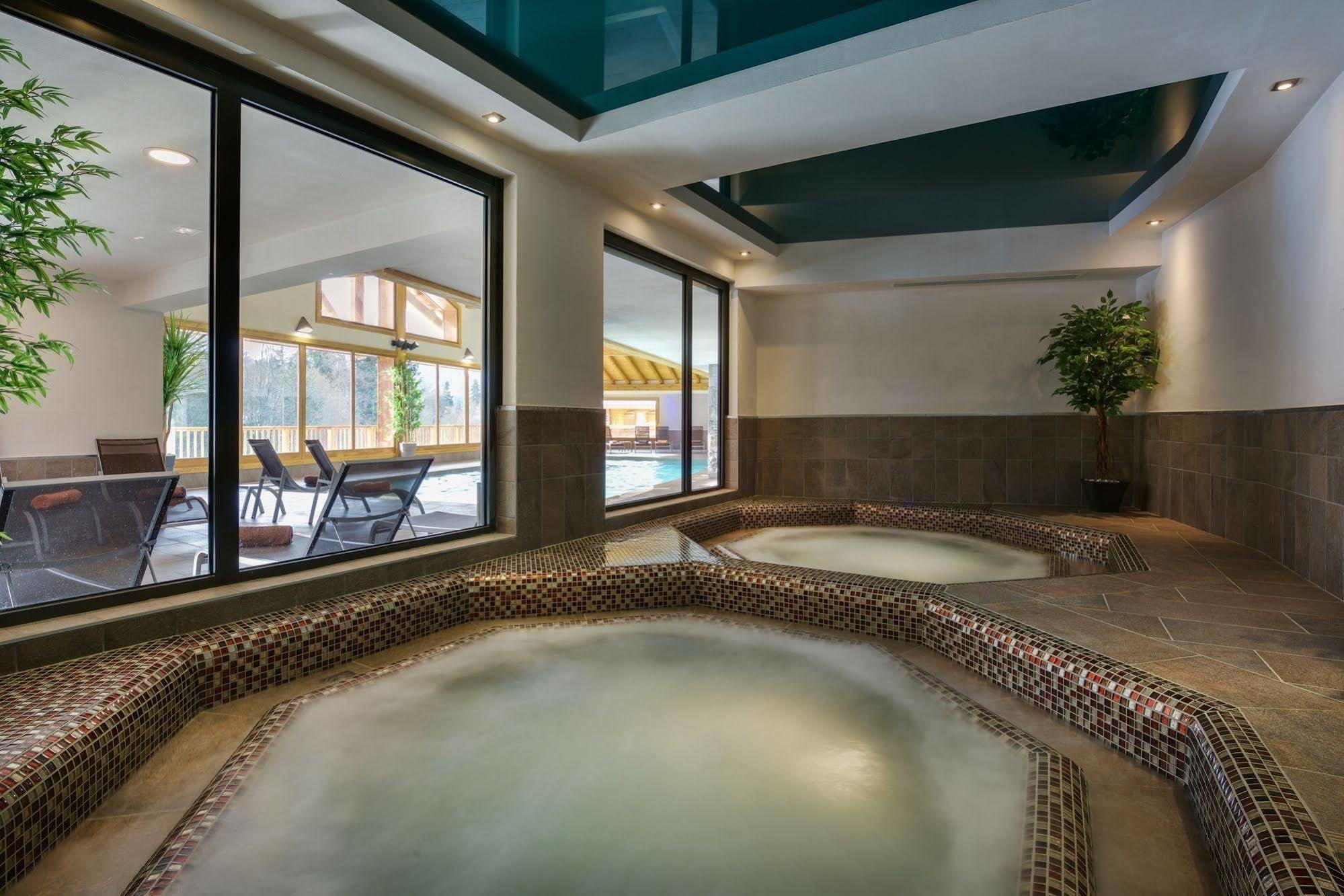 Cgh Residences And Spa Les Chalets De Leana Les Carroz d'Arâches Extérieur photo